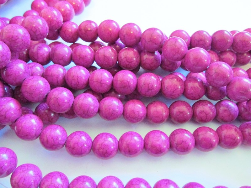 (image for) Rose Round beads #1535-12mm